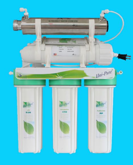 เครื่องกรองน้ำ UNIPURE 6ขั้นตอน ระบบUV+UF