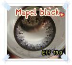 สีดำ รุ่นMapel black โต 19.0