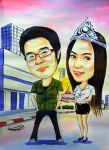 รับวาดรูปล้อเลียน