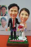 ปั้นตุ๊กตาวางหน้างานแต่งงาน / ปั้นตุ๊กตาเป็นของขวัญงานแต่งงาน