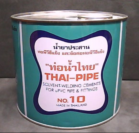 กาวทาท่อหรือนํ้ายาประสานท่อPVC ยี่ห้อ ท่อนํ้าไทย ขนาด1000กรัม