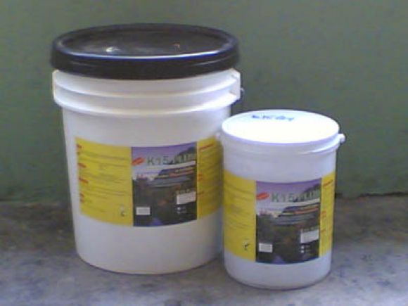 K 15 PLUS Polyurethane สารเคลือบป้องกันการรั่วซึม สำหรับสิ่งแวดล้อมที่ดีและปลอดภ