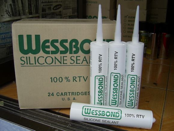 WESSBOND SILICONE SEALANT 100% RTVเวสบอนด์ ซิลิโคน ซีลแลนท์ 100% กาวซิลิโคนยาแนว