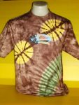 เสื้อยืดมัดย้อมสีสันสดใส