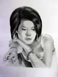 รับวาดรุปเหมือนขาวดำ ลายเส้นดินสอ