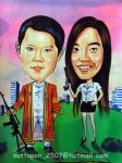 รับวาดรูปล้อเลียรรับปริญญา