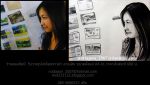 รับวาดรุปเหมือนขาวดำ ลายเส้นดินสอ