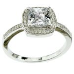 MAYA Jewelry เสนอเครื่องประดับ แหวนเพชร Amandas หรูหราด้วยเพชรเหลี่ยมและเพชรล้อม ลงตัวทุกสายตา