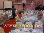 รับจัดเลี้ยงอาหารโต๊ะจีนงานแต่งงาน ที่อาคารตึกศรีจุลทรัพย์ จัดเลี้ยงโต๊ะจีน 37 โต๊ะ