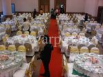 รับจัดเลี้ยงอาหารโต๊ะจีนงานแต่งงาน ที่อาคารตึกศรีจุลทรัพย์ จัดเลี้ยงโต๊ะจีน 37 โต๊ะ