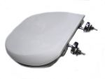 ฝารองนั่งSEAT & COVERยี่ห้อ KARAT รุ่น K-172844(K-608)สีขาวสำหรับรุ่นK-2730,K-2740,K-2768,K-2720