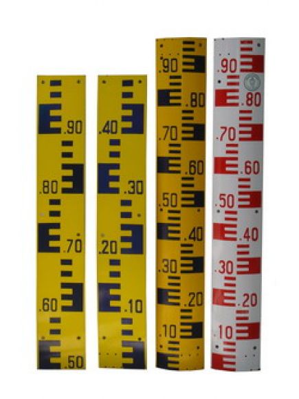 แผ่นวัดระดับน้ำ (Staff Gauge)