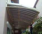 รับติดตัั้งงานกันสาดเมทัลชีท โพลีคาร์บอเนต กันสาดชนิดอื่นๆ ทุกรุปแบบ