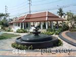 พานน้ำพุ 3 ชั้น ประดับด้านหน้าช้าง 3 เศียร
