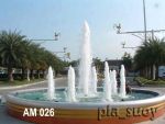 น้ำพุวงเวียน ด้านหน้าบริษัท AMC