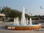 น้ำพุวงเวียน ด้านหน้าบริษัท AMC