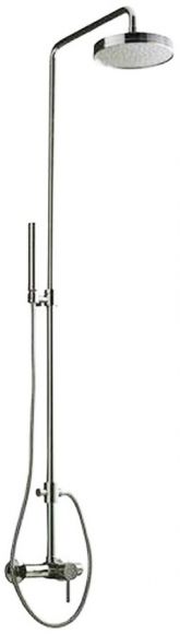 ชุดฝักบัวพร้อมก็อกผสมยี่ห้อ BATHROOM DESIGN รุ่น BD-FLY231F โครเมี่ยม