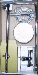 ชุดฝักบัวพร้อมก็อกผสมยี่ห้อ BATHROOM DESIGN รุ่น BD-FLY231F โครเมี่ยม