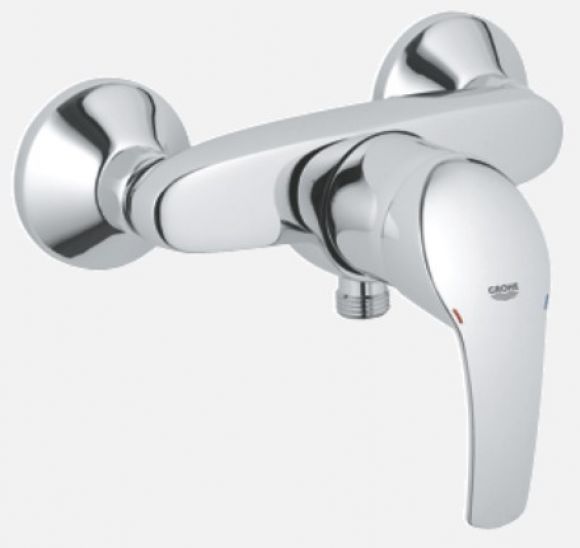 ก๊อก(ผสม)ยืนอาบยี่ห้อ GROHE รุ่น 33555 Eurosmart โครเมี่ยม