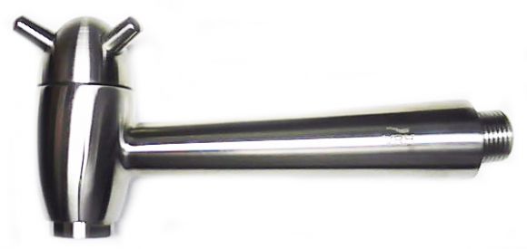 ก็อกติดข้างฝายี่ห้อVRH รุ่นB-2120C1 CARINOทำจากstainless steel 