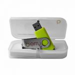 รับผลิตแฟลชไดร์ฟพรีเมี่ยม USB สุดฮิต USB 102 สามารถสกรีนโลโก้ได้ 2 ด้าน ฟรีสกรีน ฟรีกล่องใส่ ราคาไม่