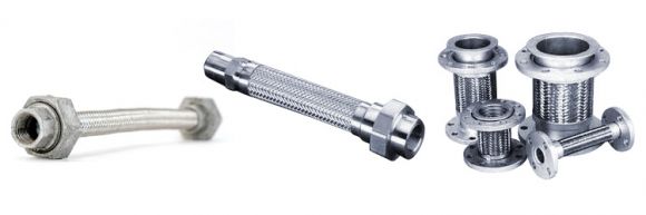สายอ่อนถักแสตนเลส (Flexible Hose) สายอ่อนถักแสตนเลส (Flexible Hose)