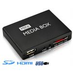 Mini Media Box สหรับต่อกับ TV (HDMI, USB, SD, AV)