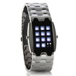 Hip Hop นาฬิกาแอลอีดี แสงสีขาว (Hip Hop White LED Watch)