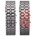 นาฬิกาไร้หน้าปัด (Faceless LED Watch-Red)