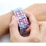 นาฬิกาไร้หน้าปัด ลายดอกซากูระ (Sakura Faceless LED Watch)