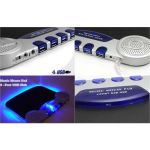แผ่นรองเมาส์ พร้อมลำโพง USB HUB 4 Port และ ไมโครโฟน