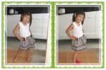 เดรสขนมชั้นคุณหนู(สีน้ำตาล)