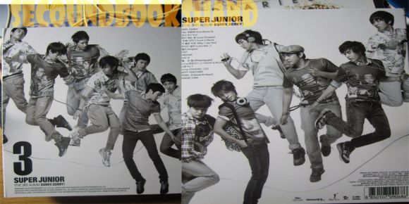 [SOLD]  Super Junior [The 3RD Album Sorry,Sorry] Repackage