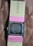 **สินค้าอยู่ไทย พร้อมส่ง** Playboy Bunny Watch Silver Face & Pink Strap Pink Leather