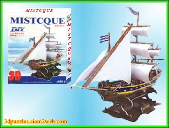 จิ๊กซอว์ 3 มิติ เรือมิสทิคคิว (ใหญ่)