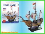 จิ๊กซอว์ 3 มิติ  เรือซานต้ามาเรีย (ใหญ่)
