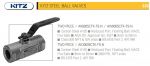 บอลวาวล์แบบcarbon steelยี่ห้อ KITZ รุ่น AK800SCTK ขนาด 1 1/2" (40mm.)