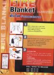 ปูเป้0864099062สินค้าFIRE BLANKET  ผ้าห่มกันไฟลาม ใช้ดับไฟขณะไฟใหม้ทนอุณหภูมิได้ 538 องศาเซลเซียส ขน