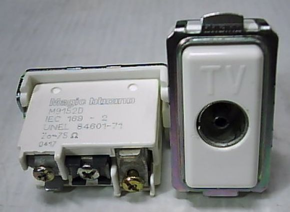 เต้ารับทีวี ยี่ห้อ bticino รุ่น #M9152D