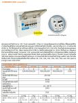 ตู้CONSUMER UNIT ยี่ห้อ SAFE-T-CUT แบบอเมริกา4ช่อง รุ่นSCT4A