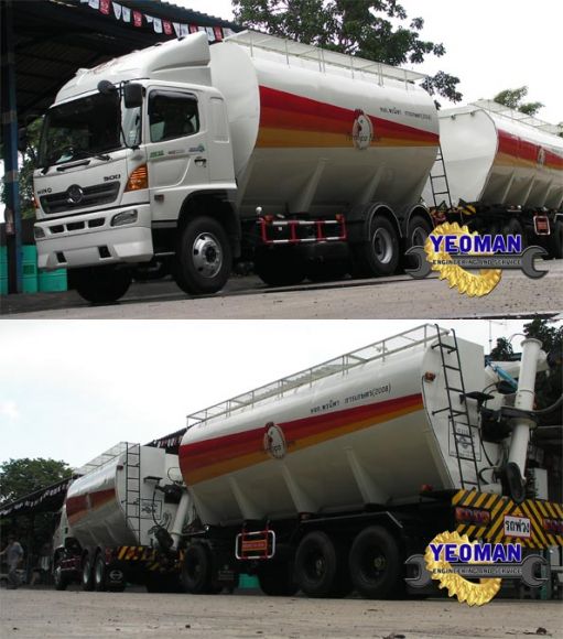 รถไซโลแม่ลูกพ่วง