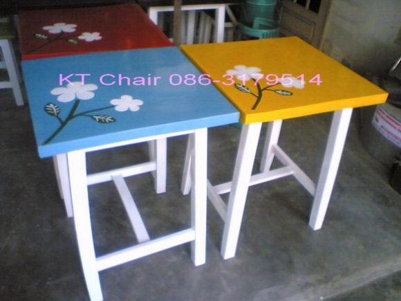 โต๊ะไม้ 60x60x75 ราคาถูก สีสั่งได้จร้า โต๊ะไม้ 60x60x75 ราคาถูก สีสั่งได้จร้า