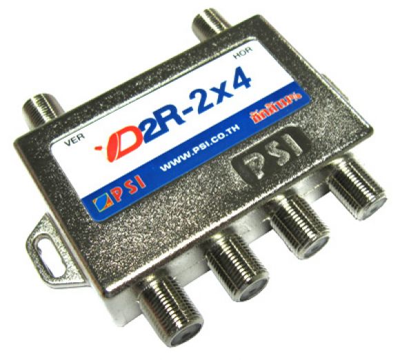PSI D2R-2X4 Satellite Multiswitch 