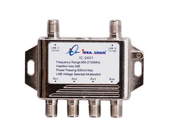 IDEA SAT 2X4 Satellite Multiswitch 