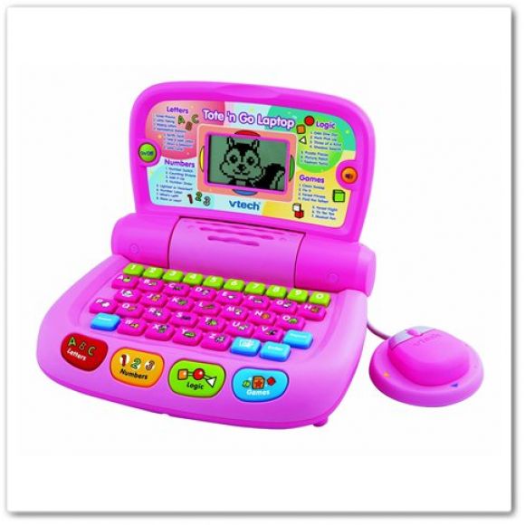 Vtech Tote and Go Pink Laptop Vtech Tote and Go Pink Laptop