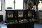 ขายตู้เกมส์หยอดเหรียญมือสอง มีตู้เกมส์ขับรถ Burnout3  ตู้เกมส์วินนิ่ง Winning  ตู้เกมส์ม้าแข่ง  ตู้เ