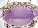 สินค้าอยู่ไทย พร้อมส่ง 16487 Coach Colette Op Art Reps Large