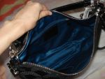 สินค้าอยู่ไทย พร้อมส่ง 15929 Coach Madison Dotted Hobo Black