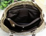 สินค้าอยู่ไทย พร้อมส่ง 15510 Coach Ashley Khaki Signature Carryall Bag