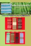 แผ่นรองจานไม้ไผ่ 1 ชิ้น